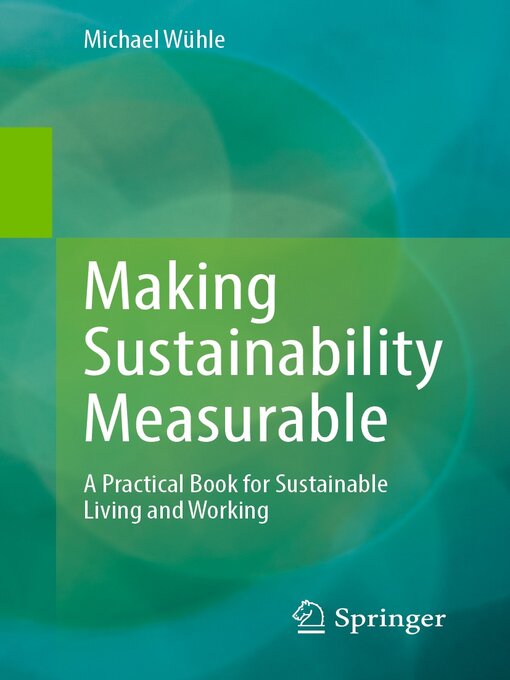 Title details for Making Sustainability Measurable by Michael Wühle - Available
